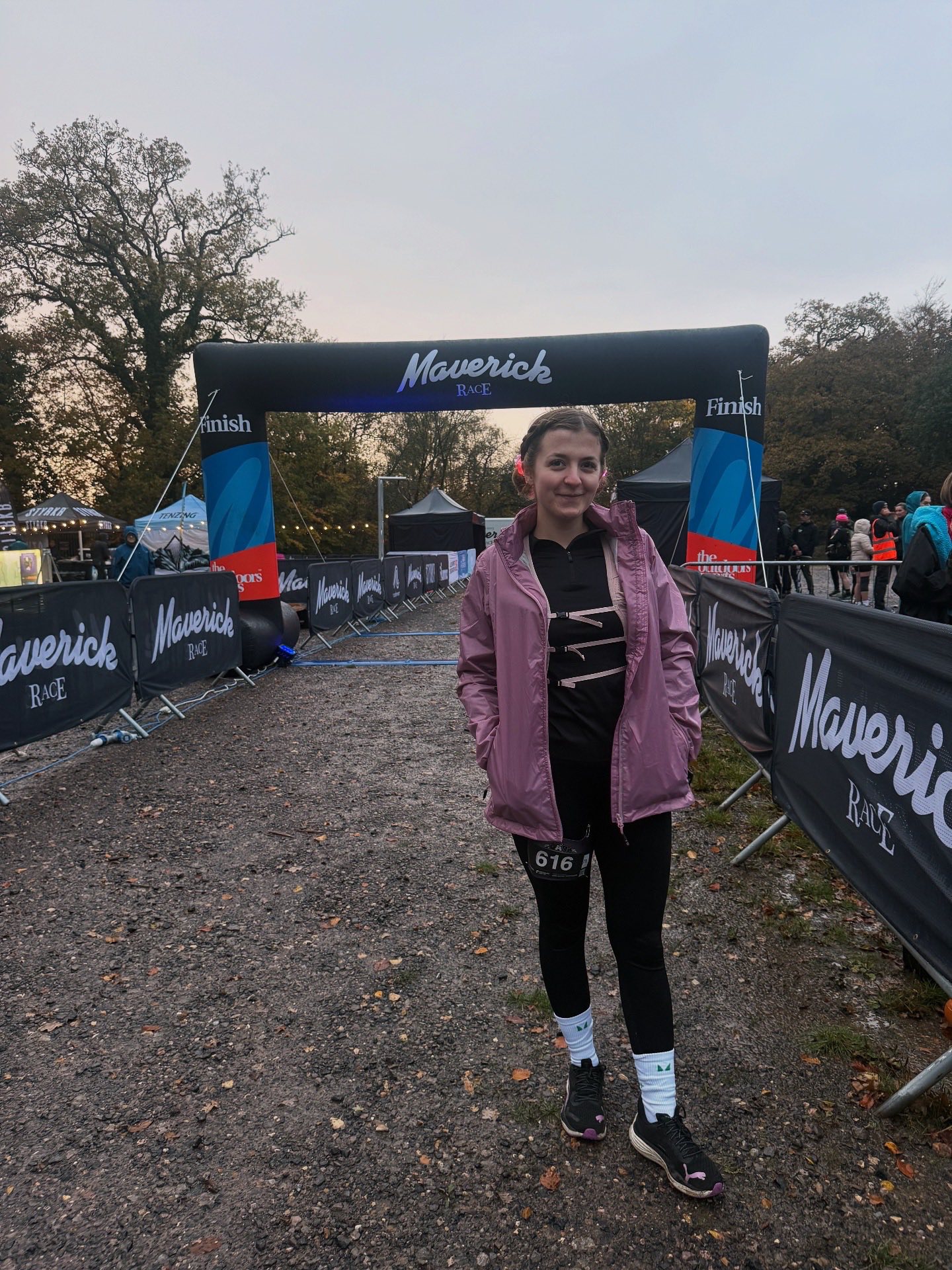 Syd at Maverick Race finish line